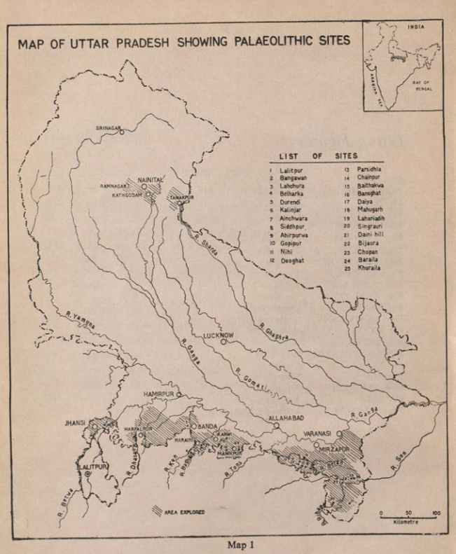 palaeolithic-sites of Uttar Pradesh